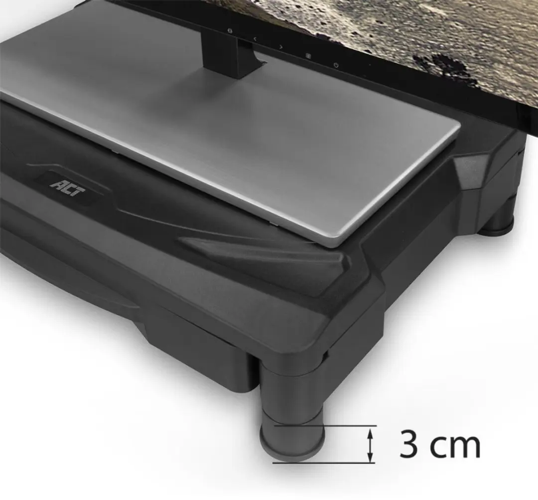 ACT AC8220 Verhogers - 4 Stuks - Zwart