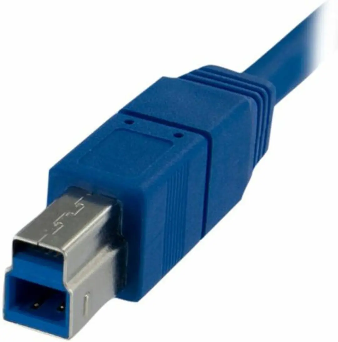Startech USB3SAB1M USB A naar USB B Kabel - Blauw