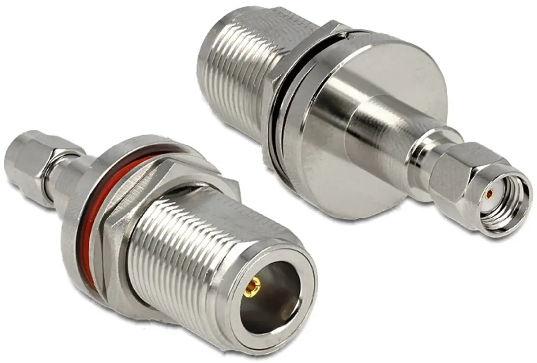 Delock RP-SMA Mannelijk Inbouwadapter 50 Ohm