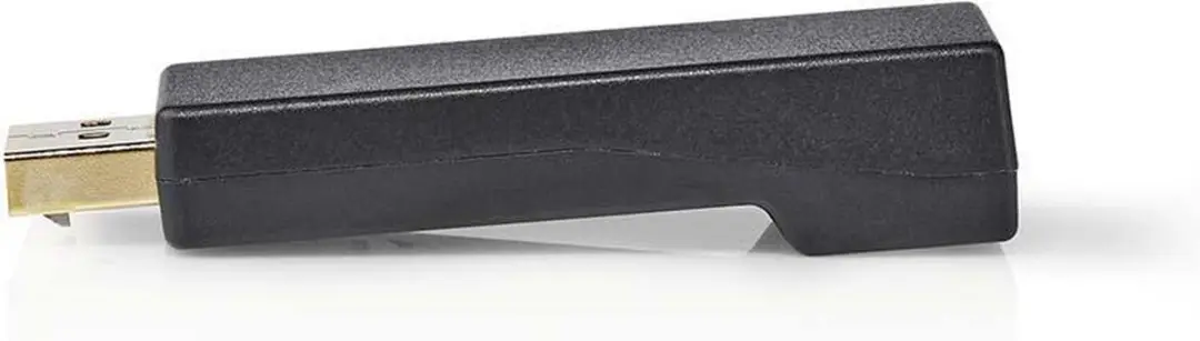 Nedis DisplayPort naar HDMI Adapter 4K - Verguld - Antraciet