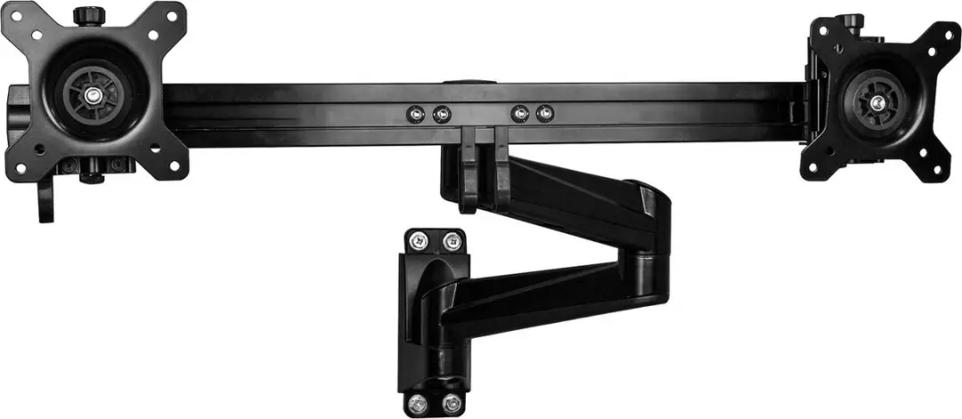 Startech ARMDUALWALL Dual Monitor Arm - 2 Schermen - VESA 75/100mm - Zwart