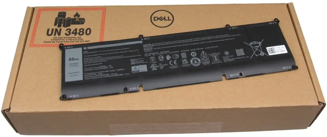 Dell 070N2F Laptopbatterij - 86Wh