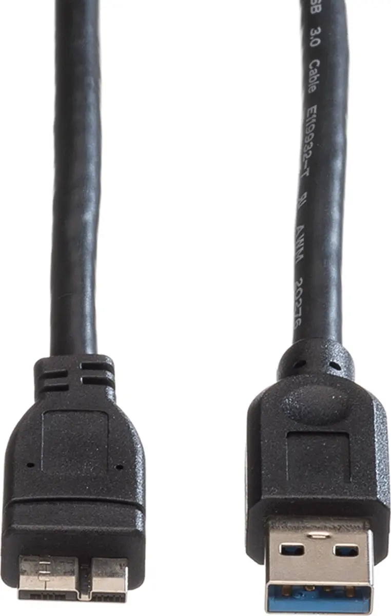 Roline USB 3.2 Gen 1 Kabel A-Micro A M - 0,8m