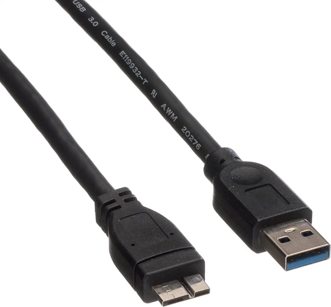 Roline USB 3.2 Gen 1 Kabel A-Micro A M - 0,8m