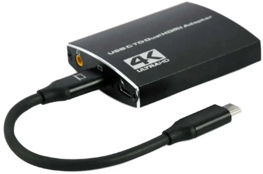 Gembird USB-C naar HDMI Kabel A-CM-HDMIF2-01 - Zwart