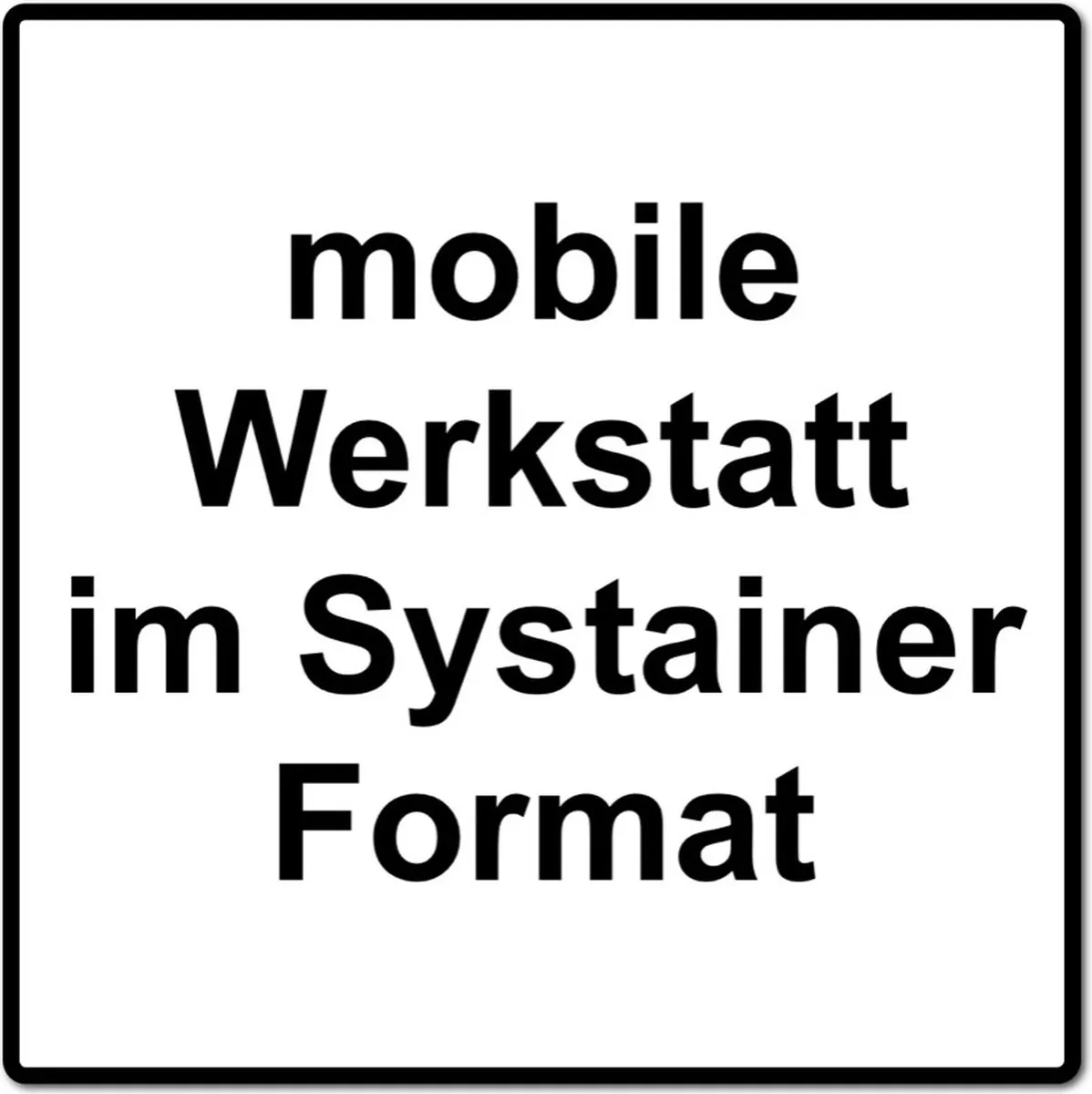 Festool SYS-MFT Systainer 500076 - Wit