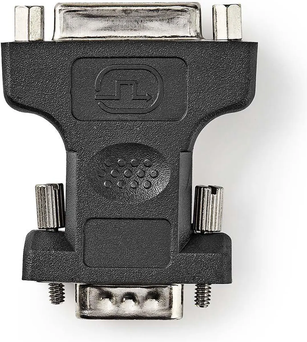 Nedis VGA naar DVI-I Adapter CCGP32901BK - Zwart