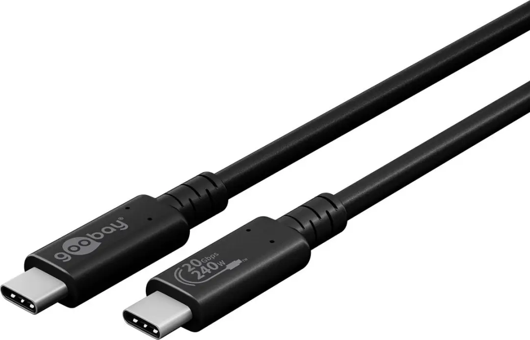 Goobay USB4 Gen 2x2 USB-C Kabel 240W 2m