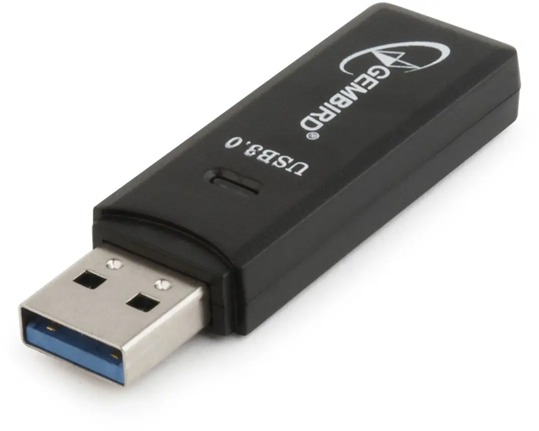 Gembird UHB-CR3-01 USB Cardreader - 2 Sleuven - USB3.0 - Zwart