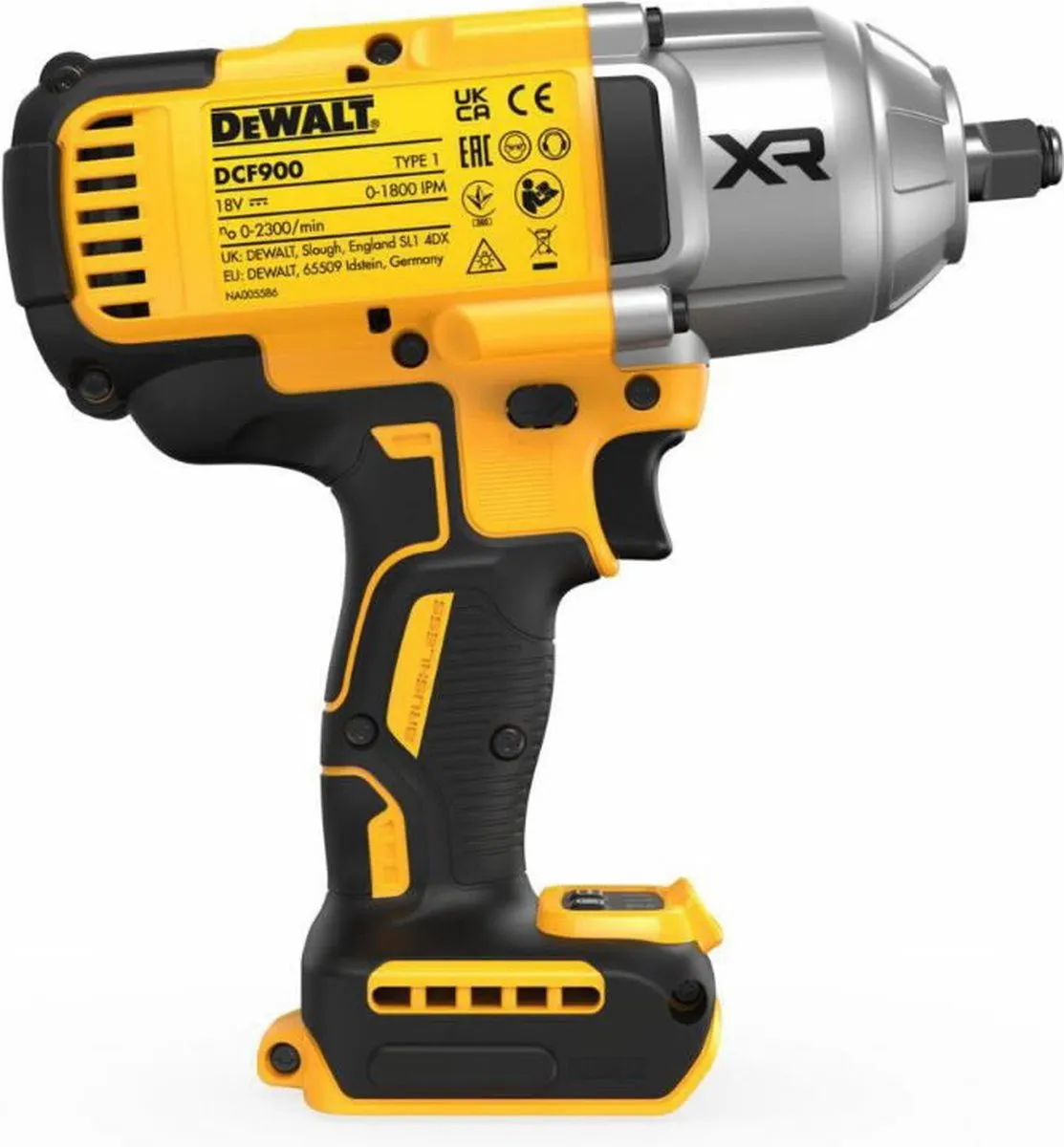 DeWalt DCF900N Slagmoersleutel 1400Nm 18V - 1800 Slagen/min