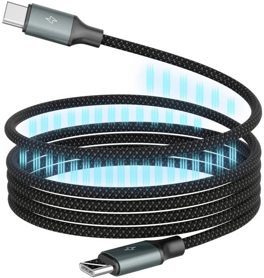 Ansmann USB-C-kabel 1700-0186 - 1.2m - Zwart