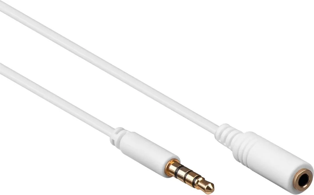 Goobay 3,5mm Jack 4-polig AWG28 Verlengkabel