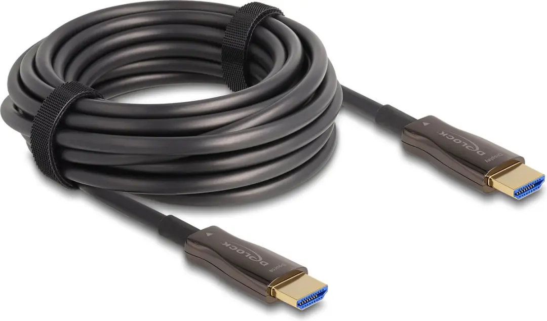 Delock Active Optical HDMI Kabel 8K 60Hz 10m - Zwart