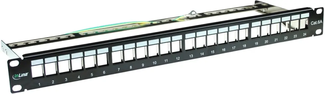 InLine Patchpaneel 24-voudig 19/1U