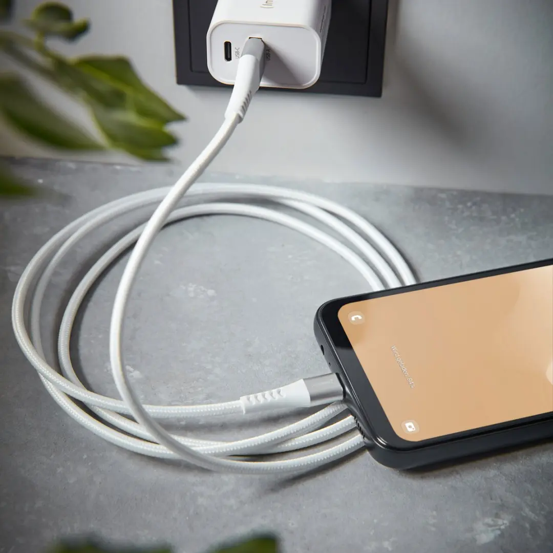 Intenso A315C USB-A naar USB-C Kabel 1.5m - Wit