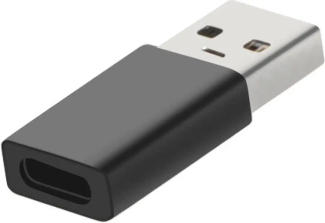Mobiparts MP-112057 USB-A naar USB-C Adapter