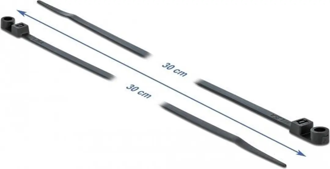 Delock Tie-wraps 300x4,8mm - 10 Stuks