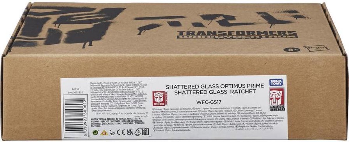 Transformers WFC: Selects Shattered Glass Optimus & Ratchet