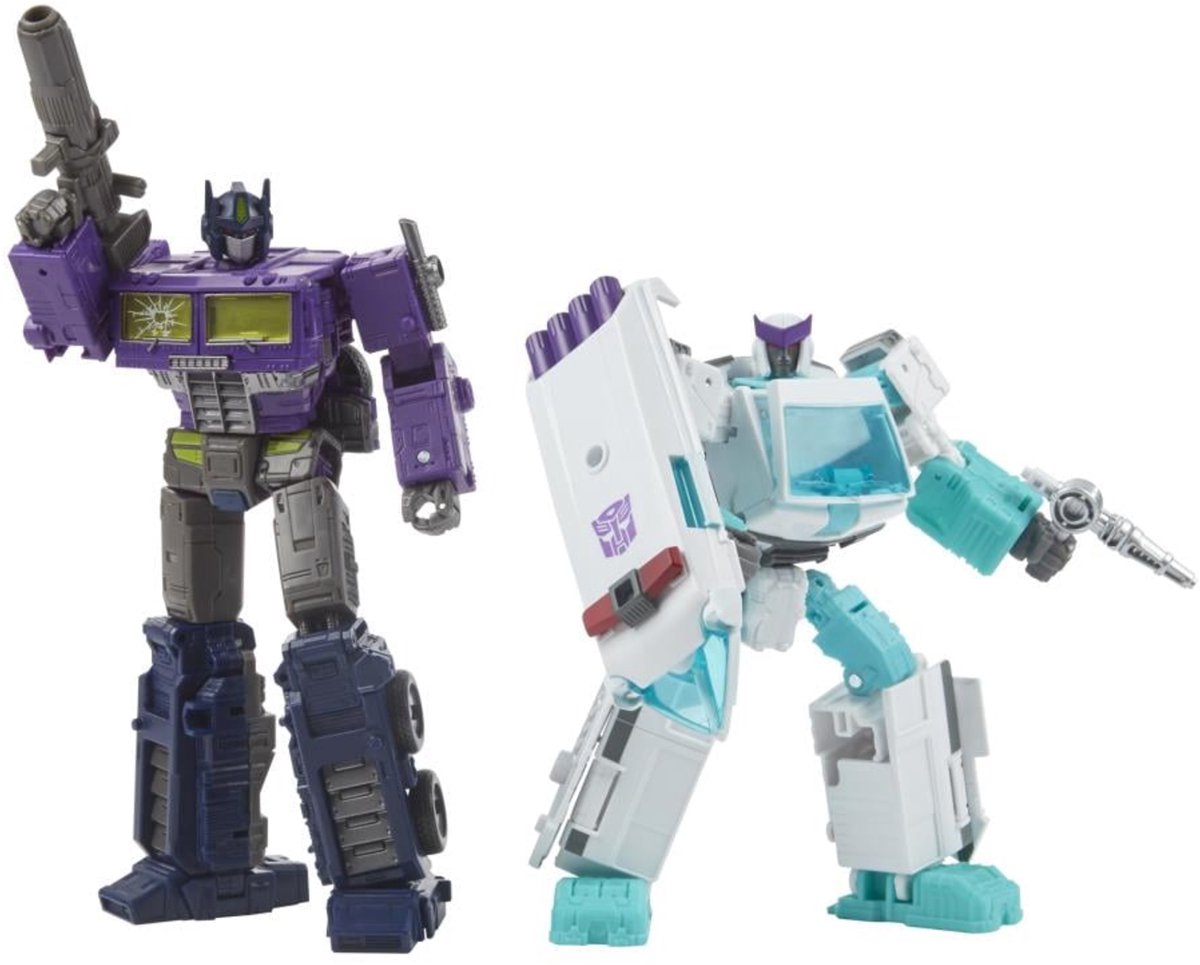 Transformers WFC: Selects Shattered Glass Optimus & Ratchet