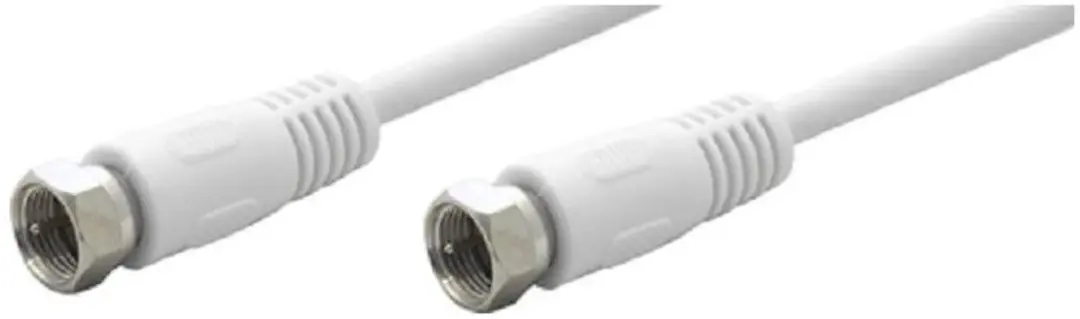 Goobay Coaxkabel 1,5m Wit - 10 Stuks