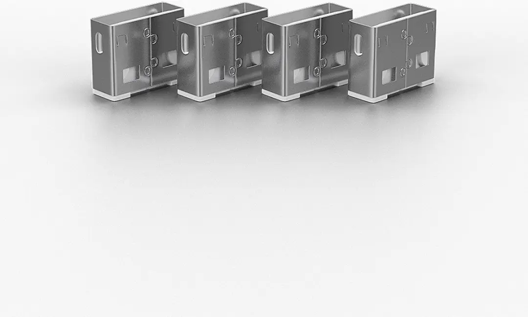 Lindy USB-poortblokker Wit - 10 Stuks