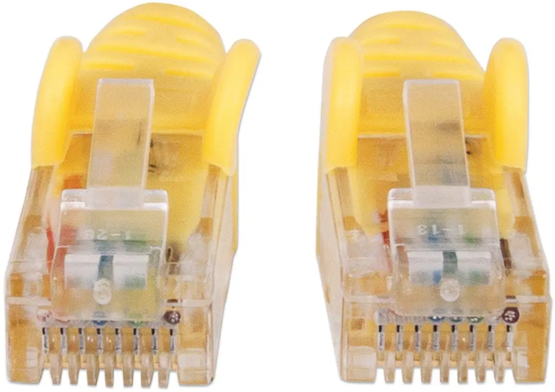 Intellinet 350556 Netwerkkabel Cat6a S/FTP 30m - Geel