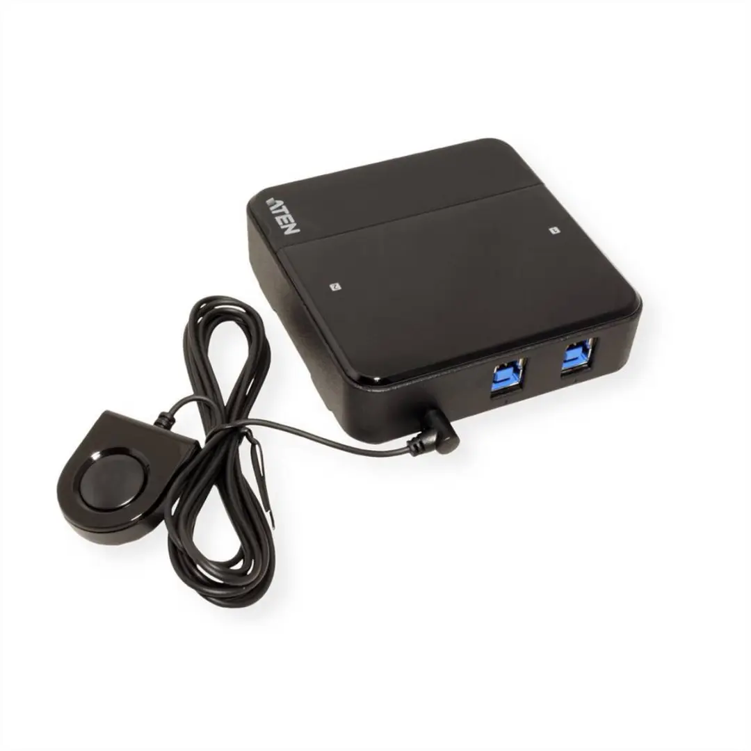 Aten US3324 USB 3.2 Schakelaar 2 Poorten - Zwart