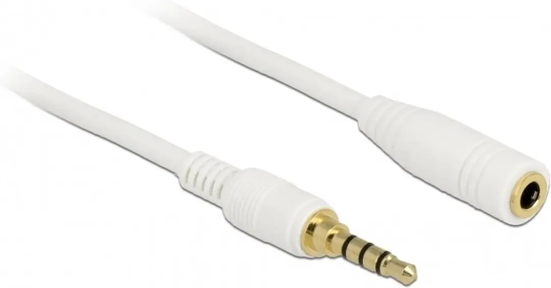 Delock 3,5mm Jack 4-polig Audio/Video Verlengkabel AWG24