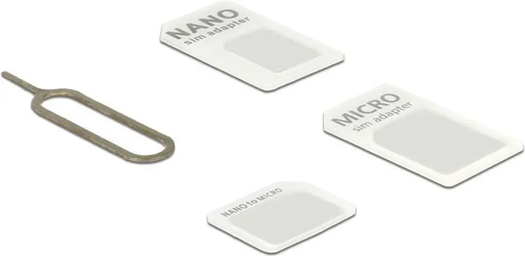 Delock 4-in-1 SIM-adapterkit 20650 - 5 Stuks