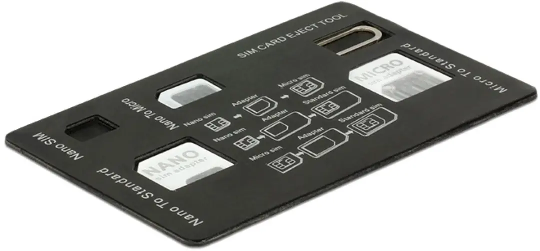 Delock 4-in-1 SIM-adapterkit 20650
