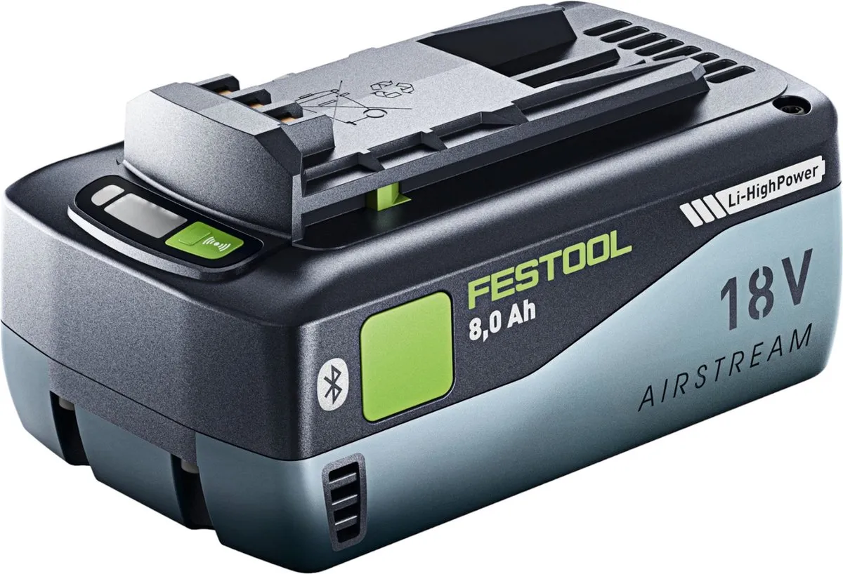 Festool BP 18 Li 8.0 HP-ASI Accu 8000mAh - 2 Stuks