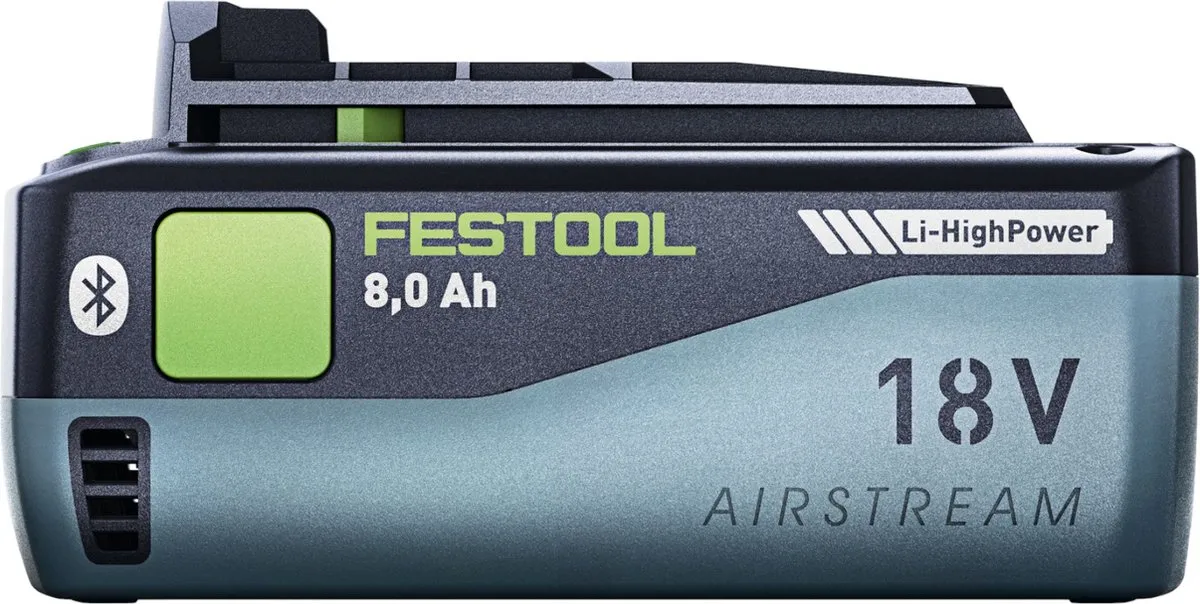 Festool BP 18 Li 8.0 HP-ASI Accu 8000mAh - 2 Stuks
