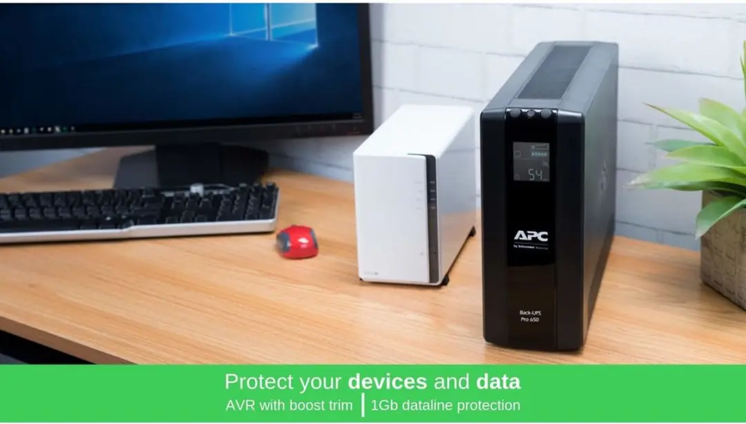 APC Back-UPS PRO BR650MI Noodstroomvoeding 650VA - Zwart