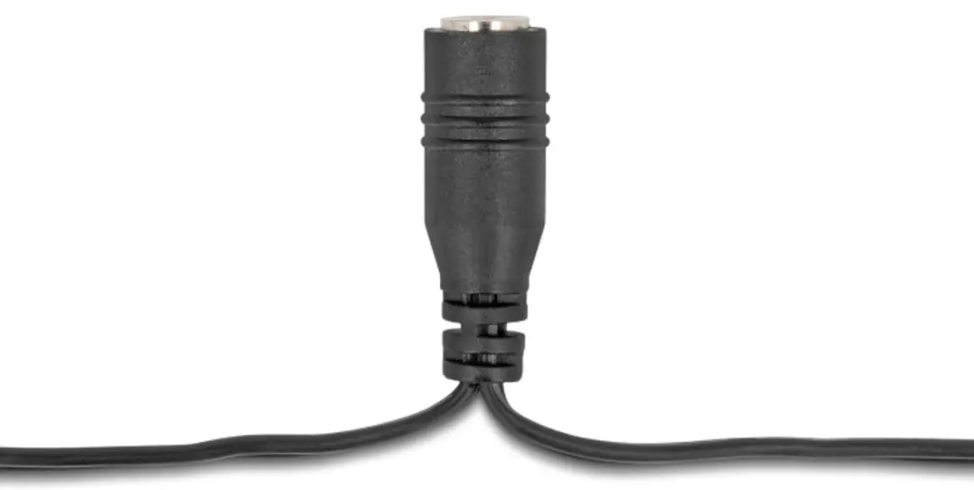 Delock Cable Mini-Fit 4.2mm 10-pin Male naar 4x DC 5.5x2.5mm Female - Zwart