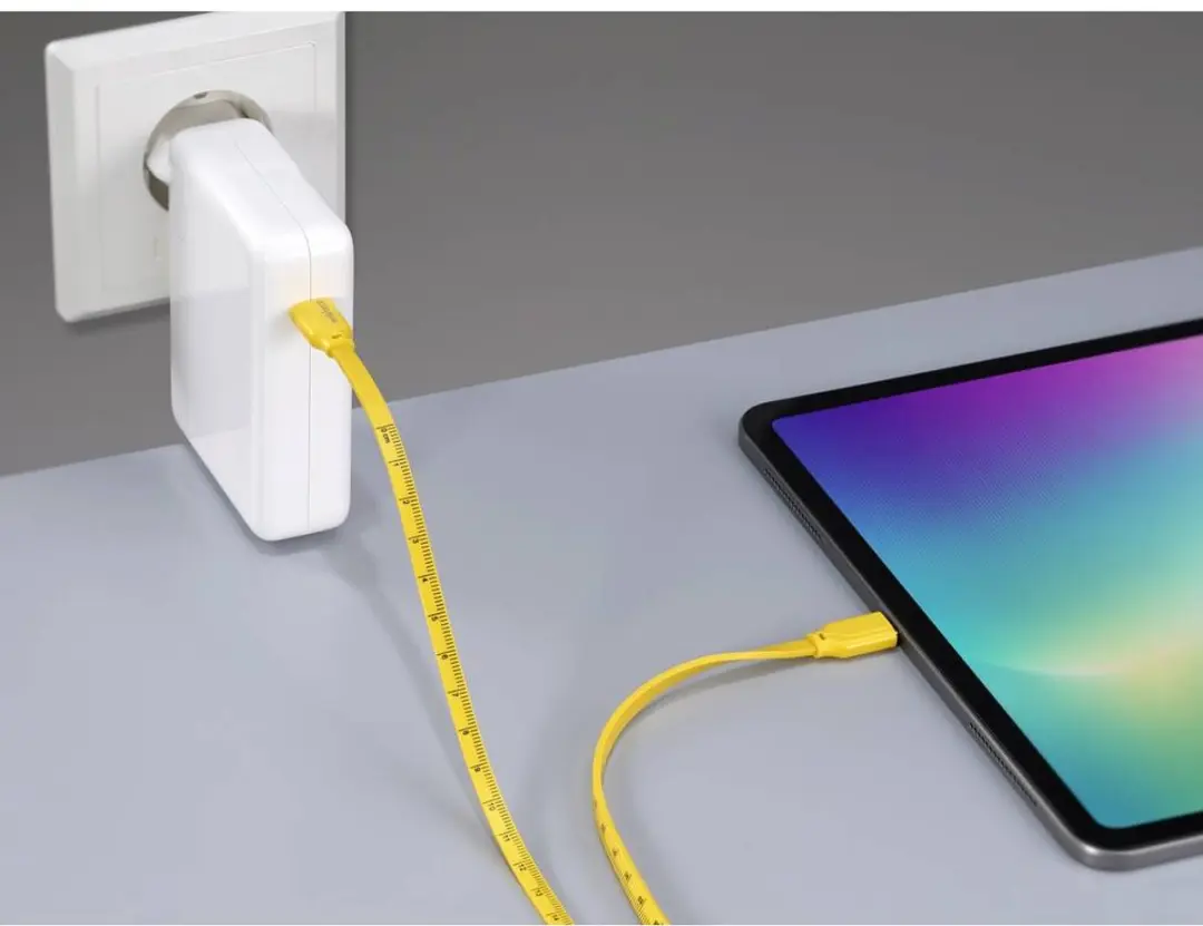 Renkforce RF-6721074 USB-C Kabel 1m - Geel