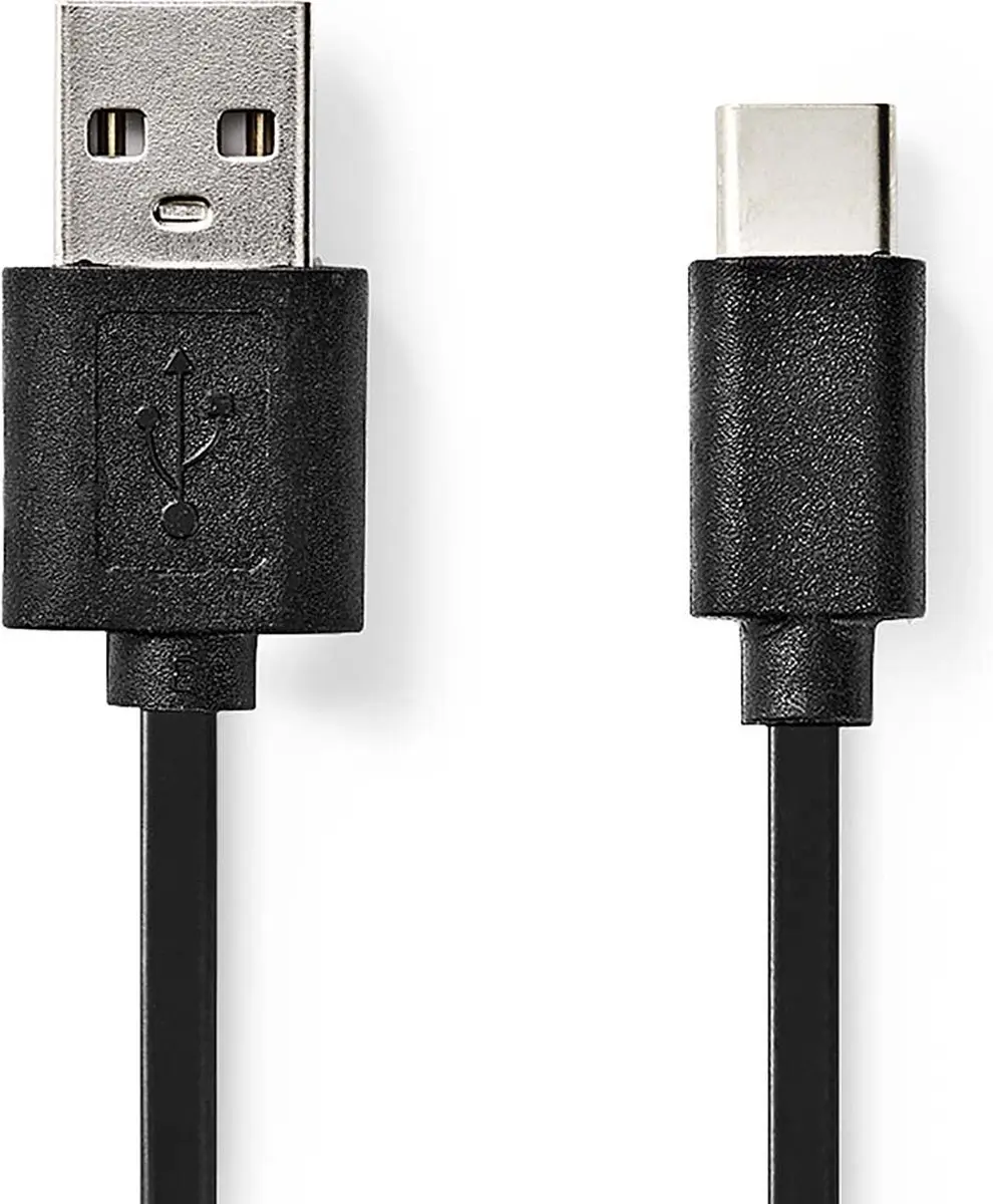 Nedis USB 2.0 USB-A naar USB-C Kabel 15W 480Mbps 2m