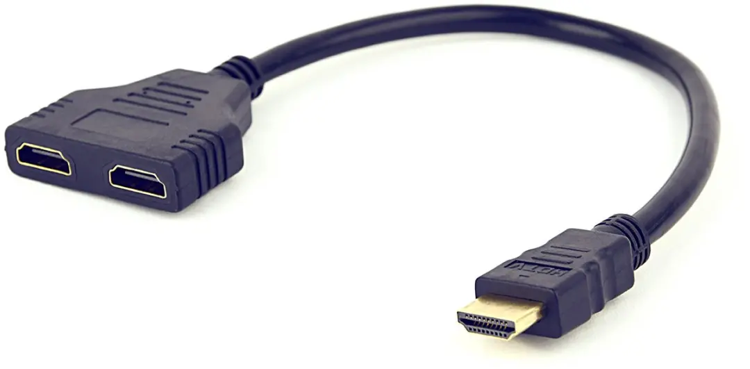 Gembird DSP-2PH4-04 HDMI Adapter - Zwart - afbeelding 6 van 6