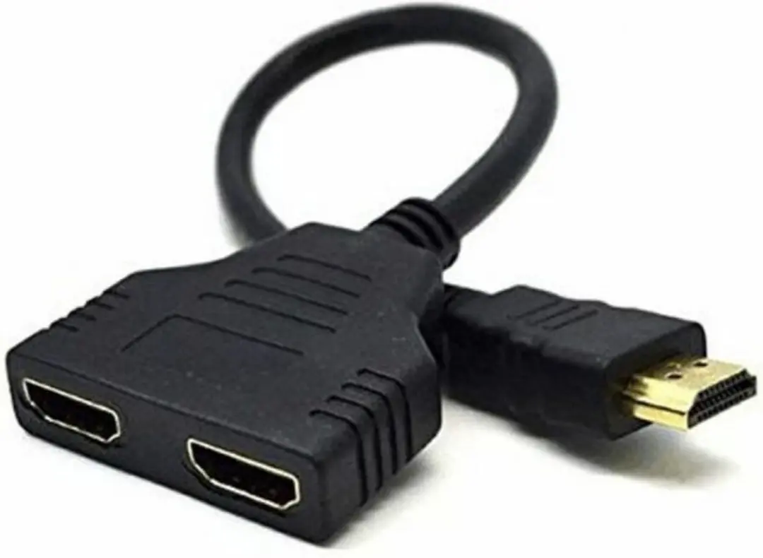 Gembird DSP-2PH4-04 HDMI Adapter - Zwart