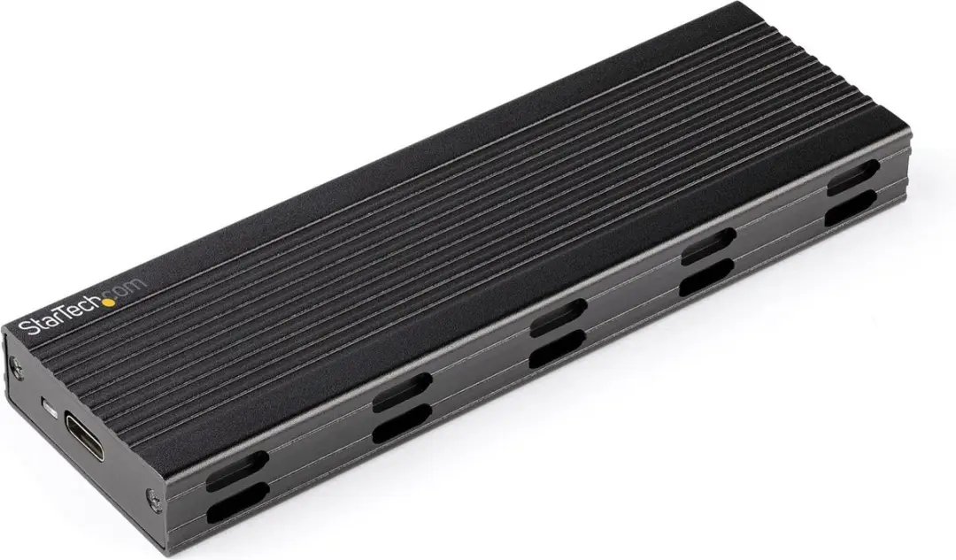 Startech SM2E1BMU31C USB-C naar M.2 NVMe Adapter - Zwart