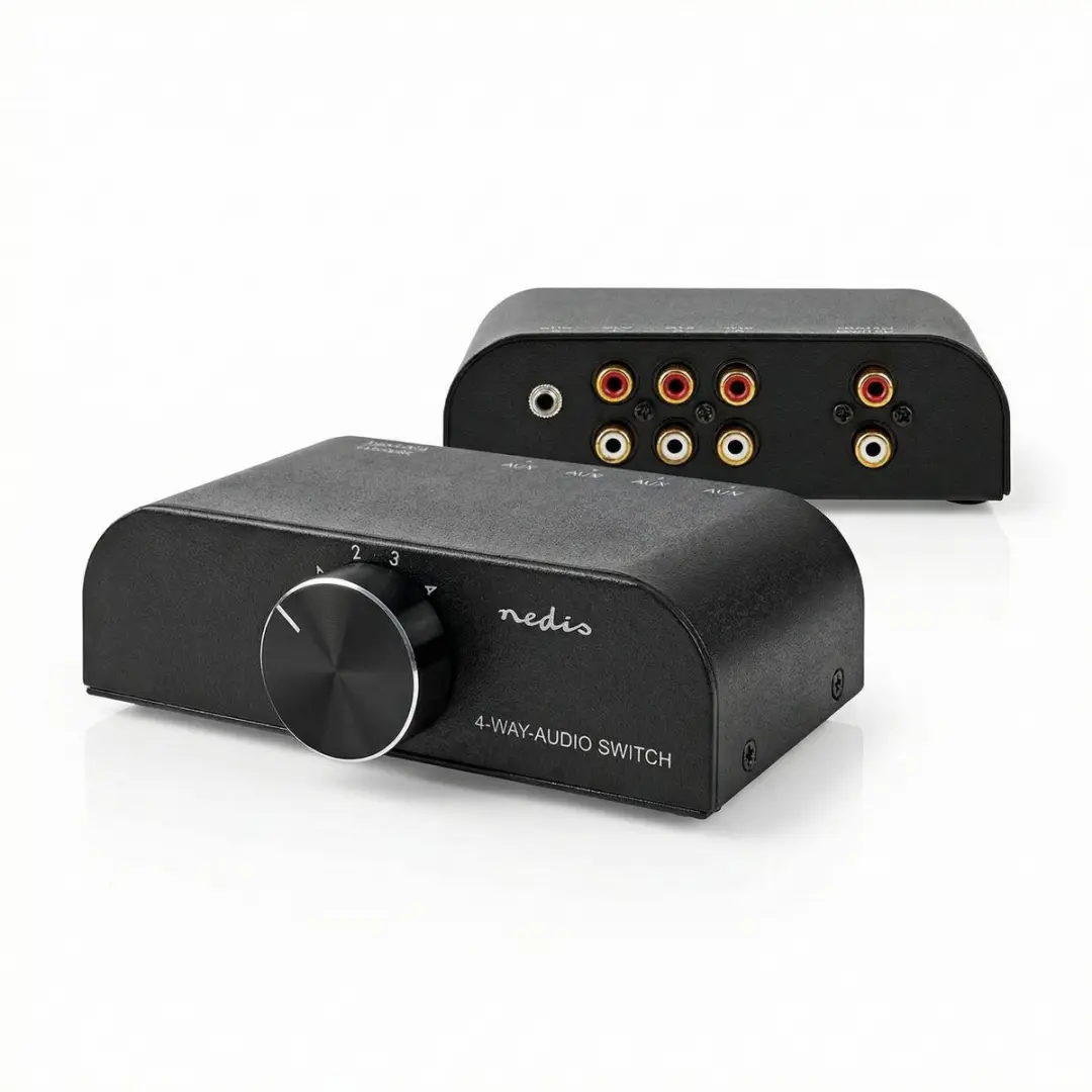 Nedis Analoge Audio-Switch ASWI2424AT