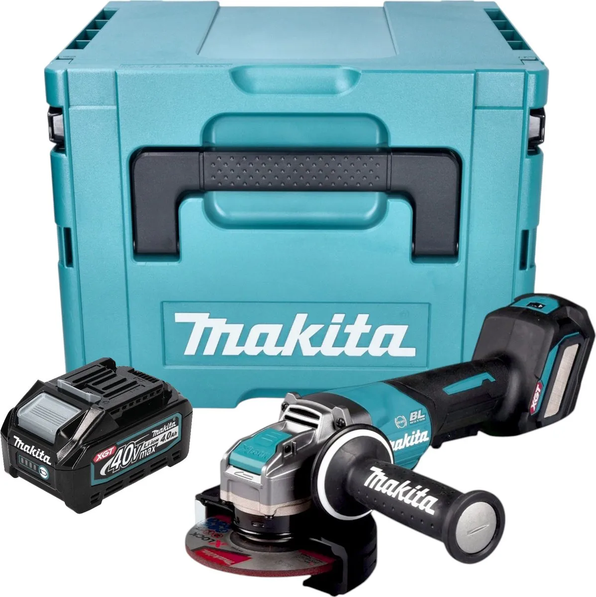 Makita GA044GM101 Accuslijper 40V X-LOCK 125mm