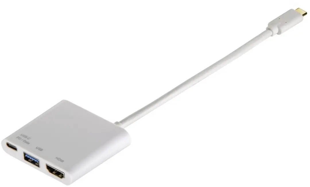 Hama 00133476 USB Grafische Adapter 3840x2160 - Wit