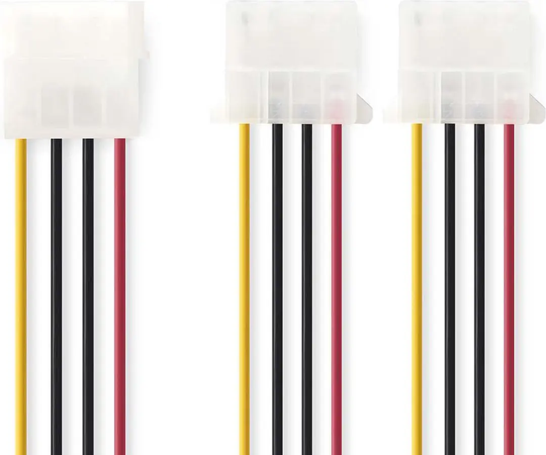 Nedis CCGP74020VA015 Voedingskabel Molex 2x Female