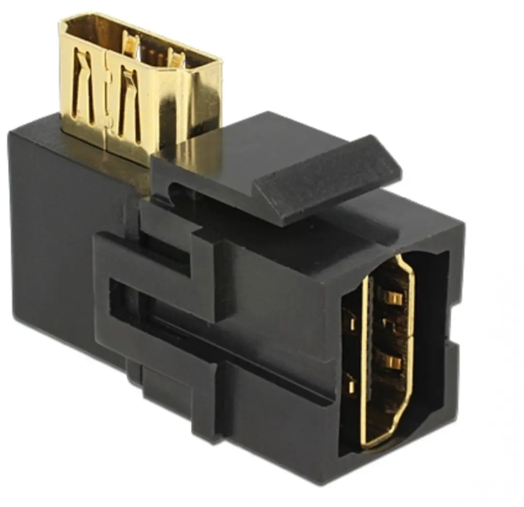 Delock HDMI Keystone Module 2.0 - 4K 60Hz - Zwart