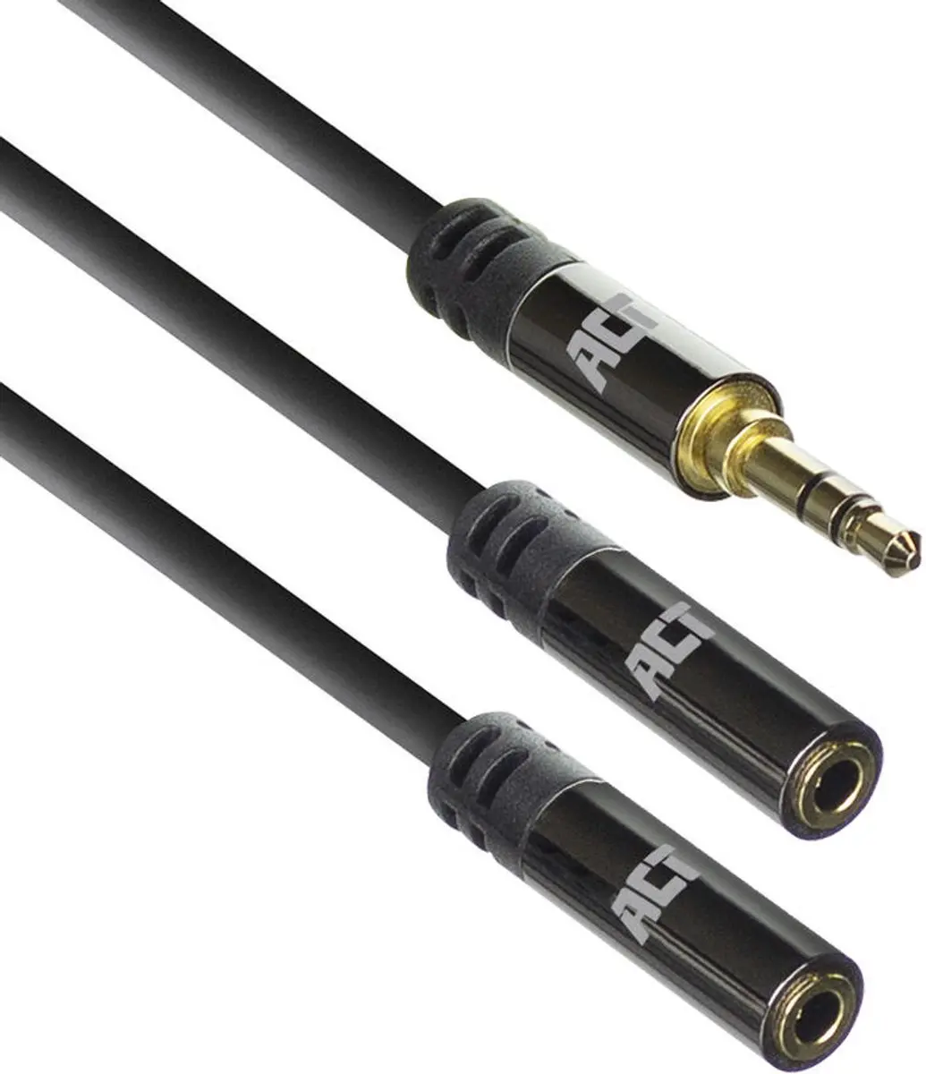 ACT AC3620 Audio Splitter 3,5mm Jack