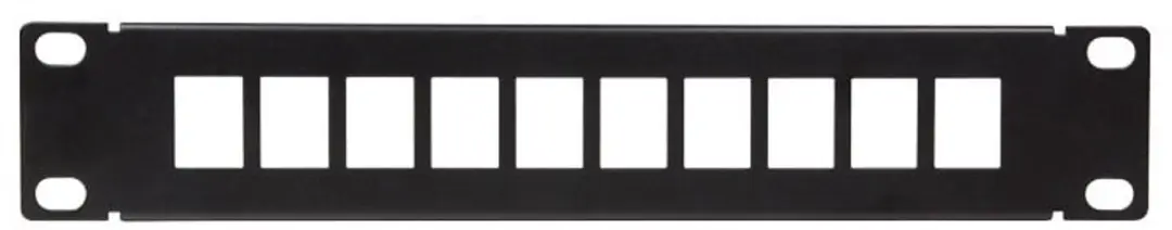 Logilink 10'' Patchpaneel ACT108 - 10 Keystone Modules - Zwart - afbeelding 6 van 6