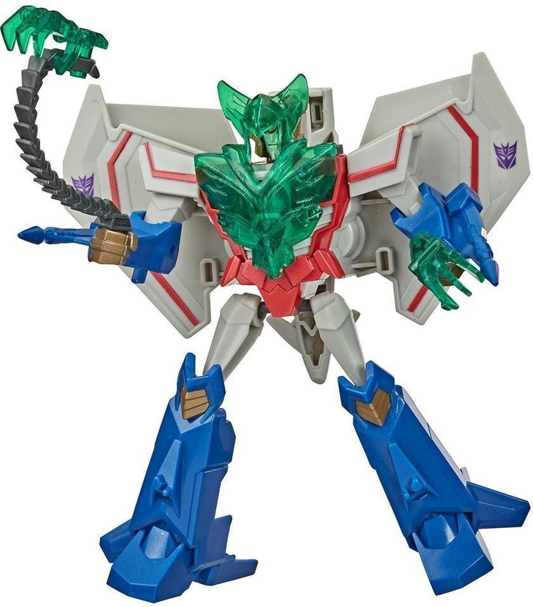 Transformers Cyberverse Battle Call Trooper Starscream - Speelfiguur