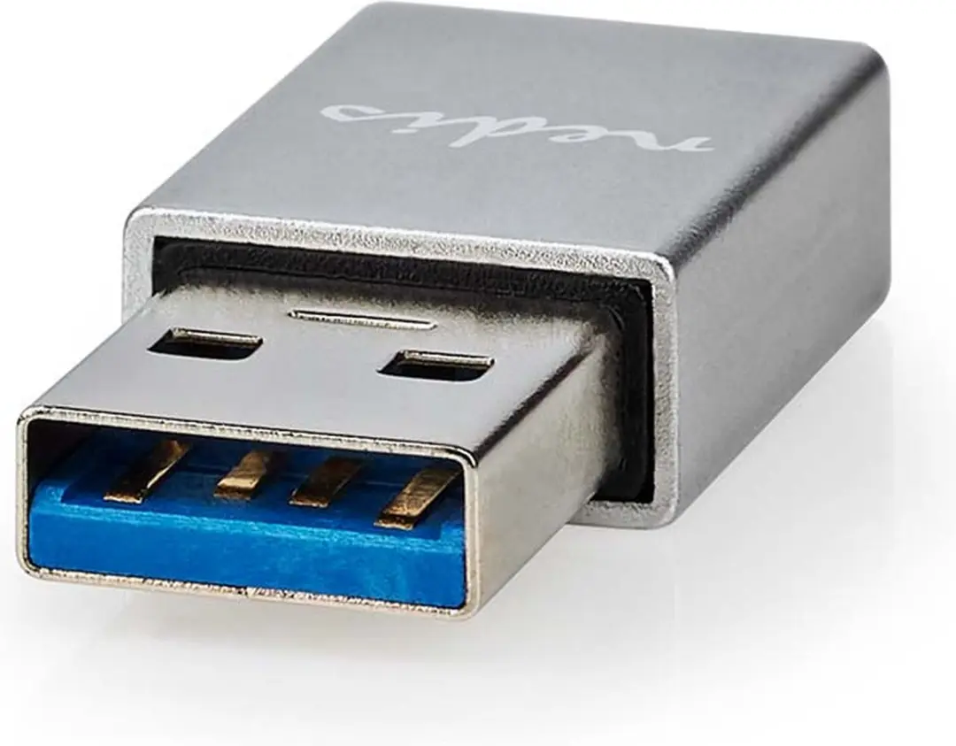 Nedis CCGB60925GY USB-C naar USB-A Adapter - 5Gbps - Zwart
