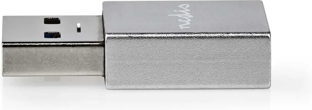 Nedis CCGB60925GY USB-C naar USB-A Adapter - 5Gbps - Zwart