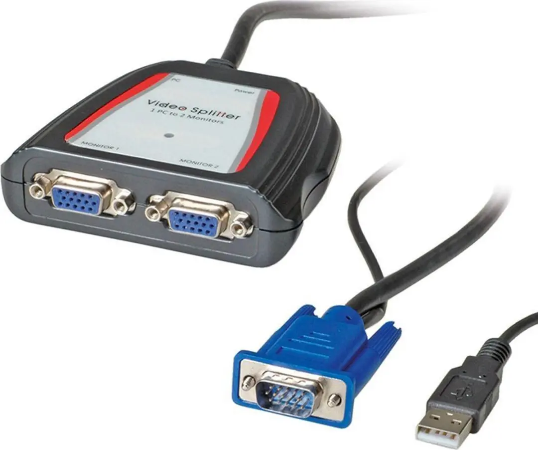 Value VGA Splitter 1 naar 2 Actief